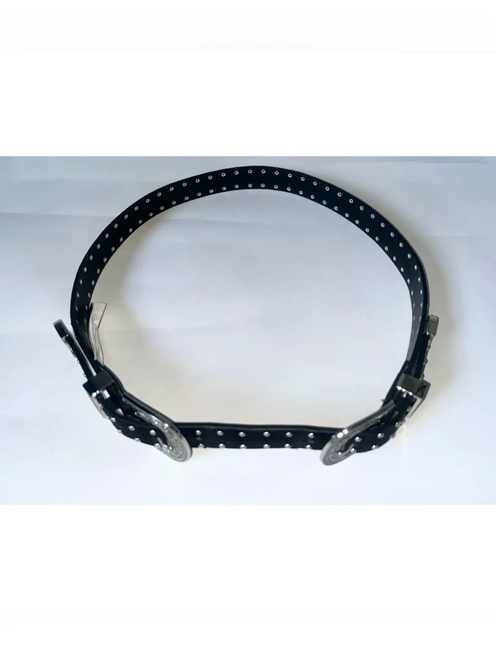 Express Double Buckle Western Belt (Size: S/M)